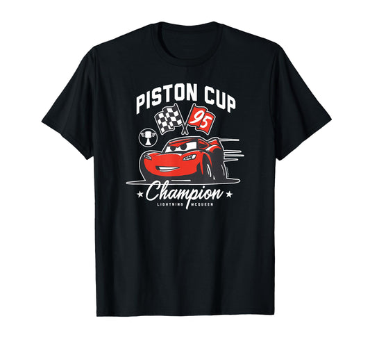 Cars - Piston Cup Champion McQueen T-Shirt