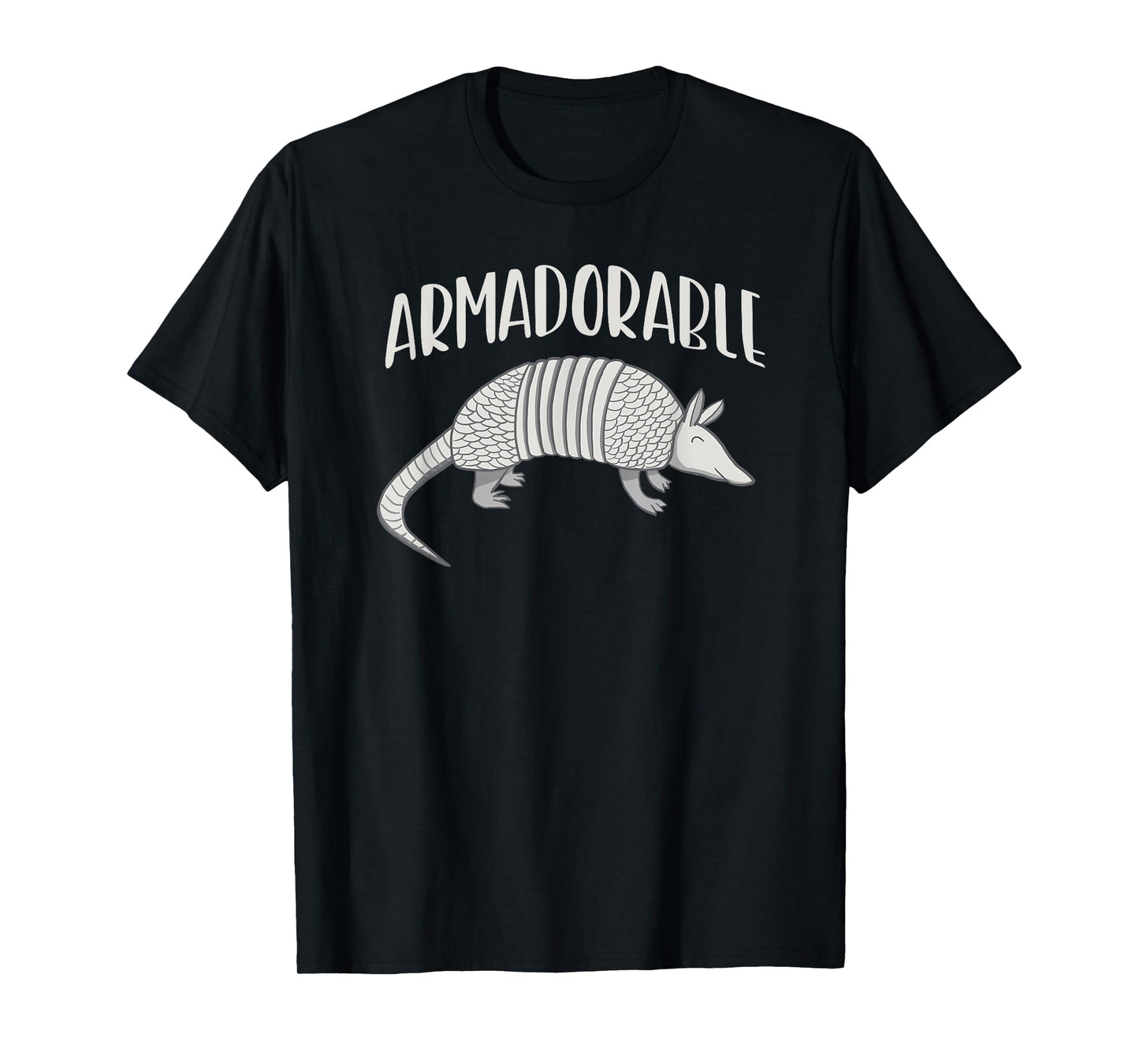 Armadillo Pun Tshirt Funny Cute Adorable Armadorable T-Shirt