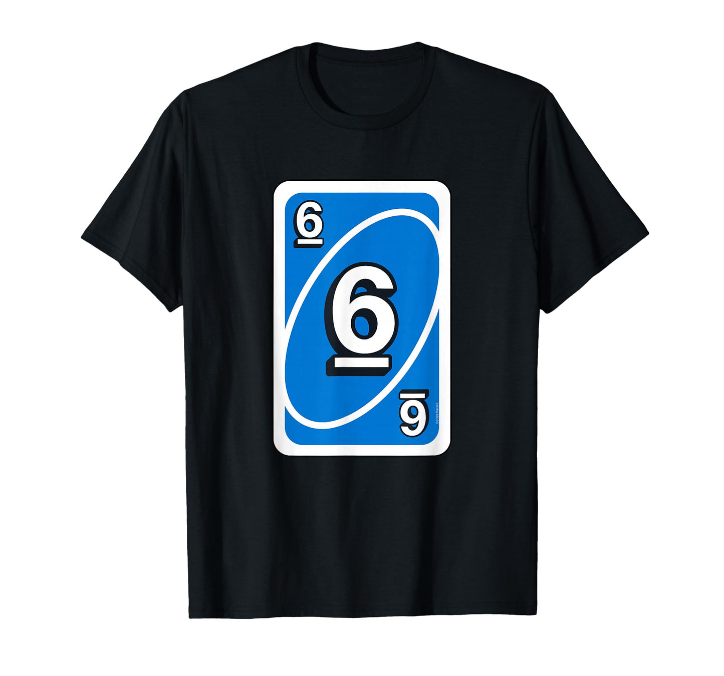Uno Halloween Blue 6" Card T-Shirt