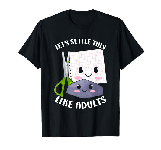 Rock Paper Scissors Funny Group Kawaii Halloween Costumes T-Shirt