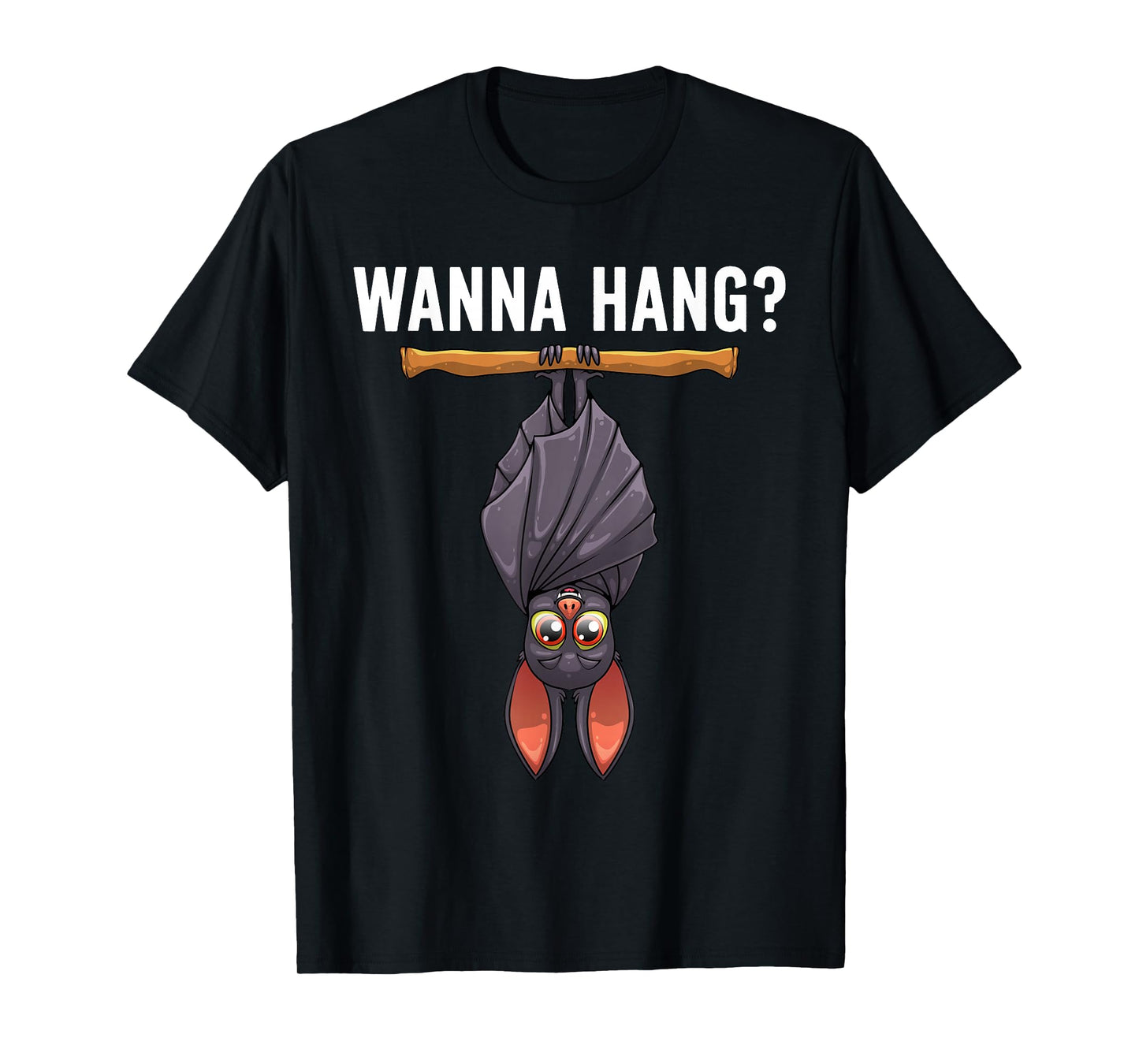 Funny Bat Design for Men Women Nocturnal Bird Bat Lovers T-Shirt