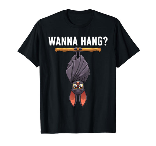 Funny Bat Design for Men Women Nocturnal Bird Bat Lovers T-Shirt
