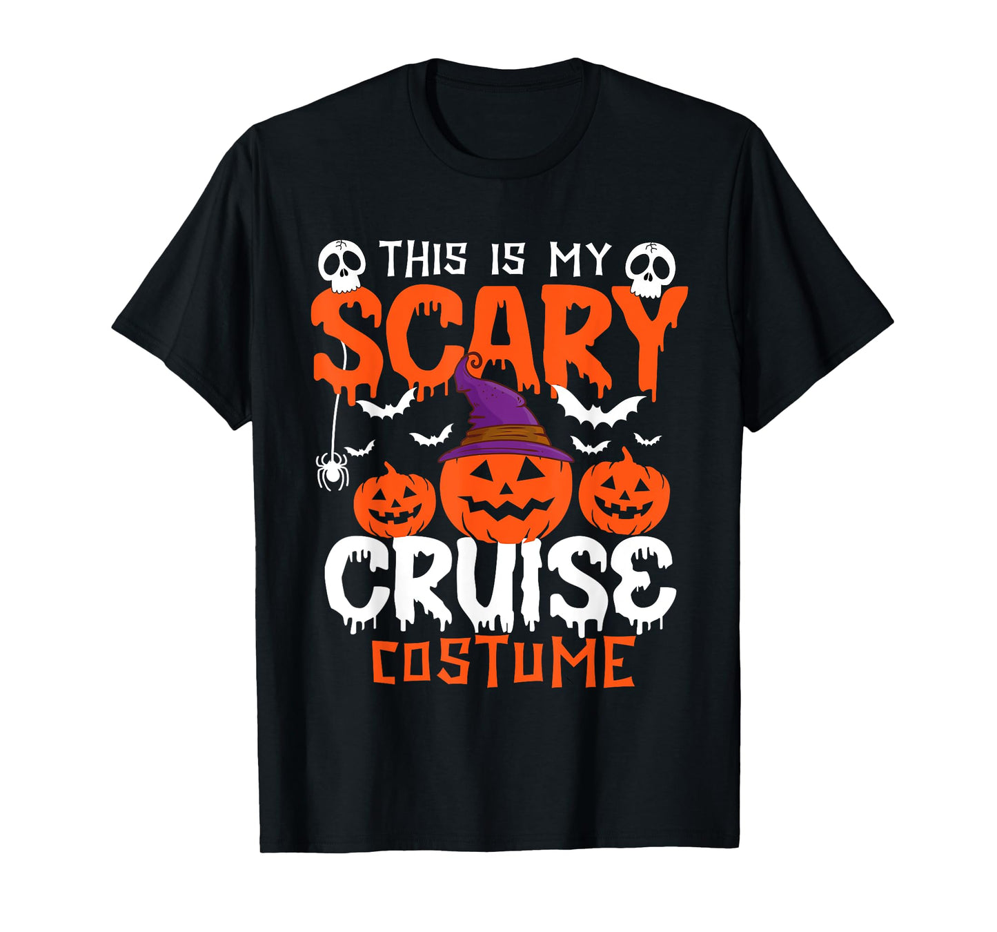 This Is My Scary Cruise Costume Halloween T-Shirt