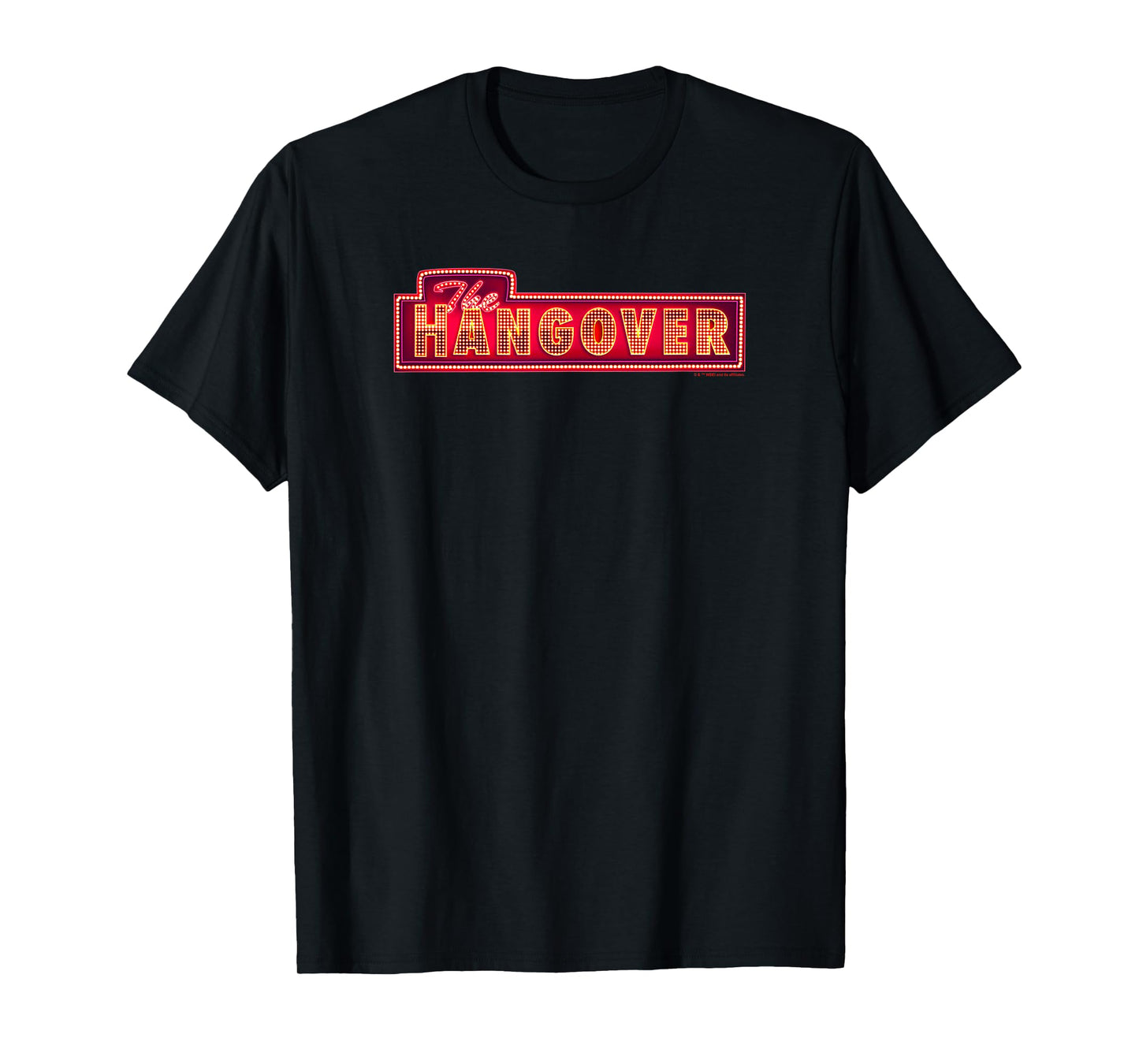 WB100 The Hangover LED Sign Movie Logo T-Shirt