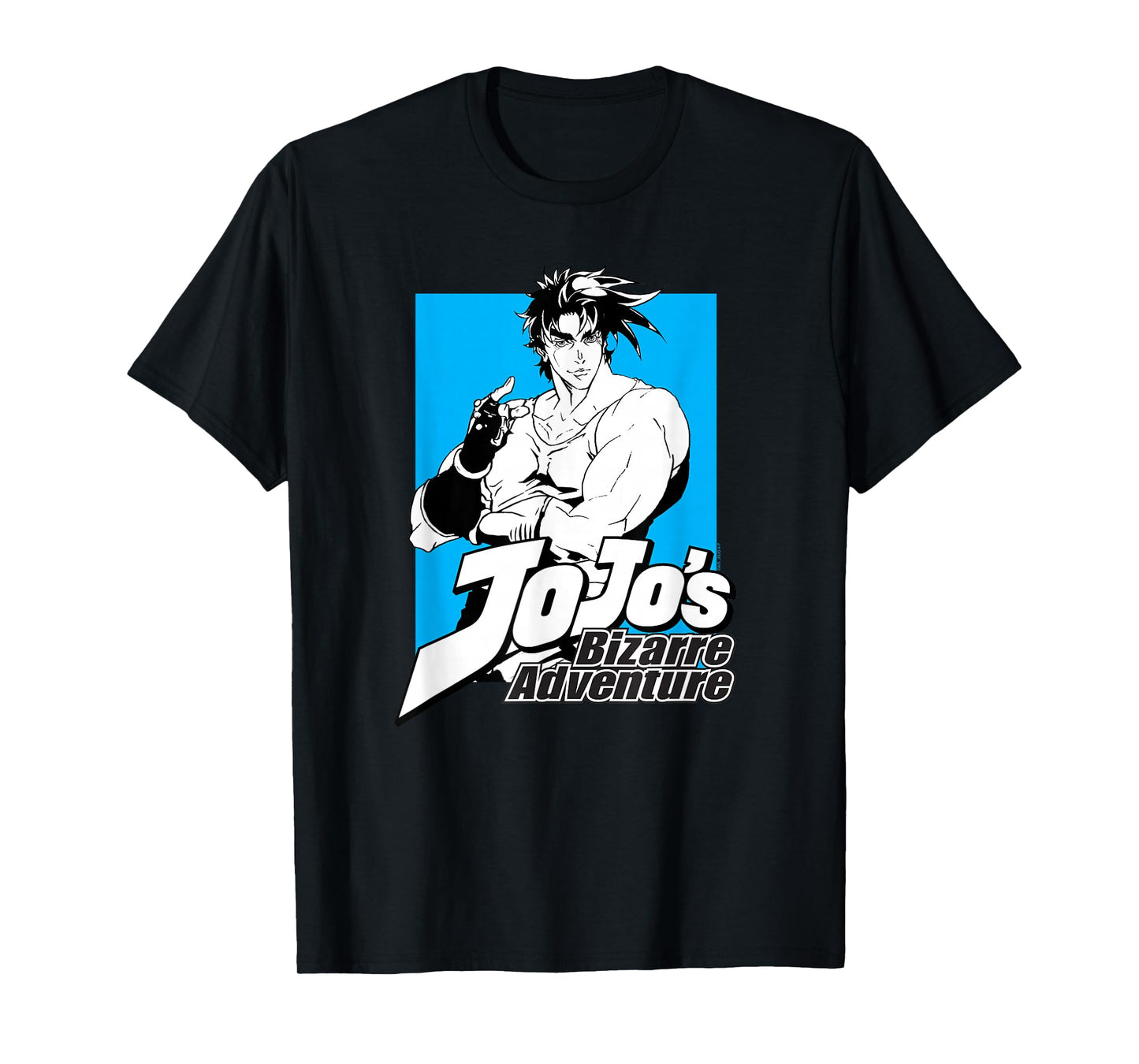 JoJo's Bizarre Adventure Part 2 Joseph Joestar Pose Anime T-Shirt