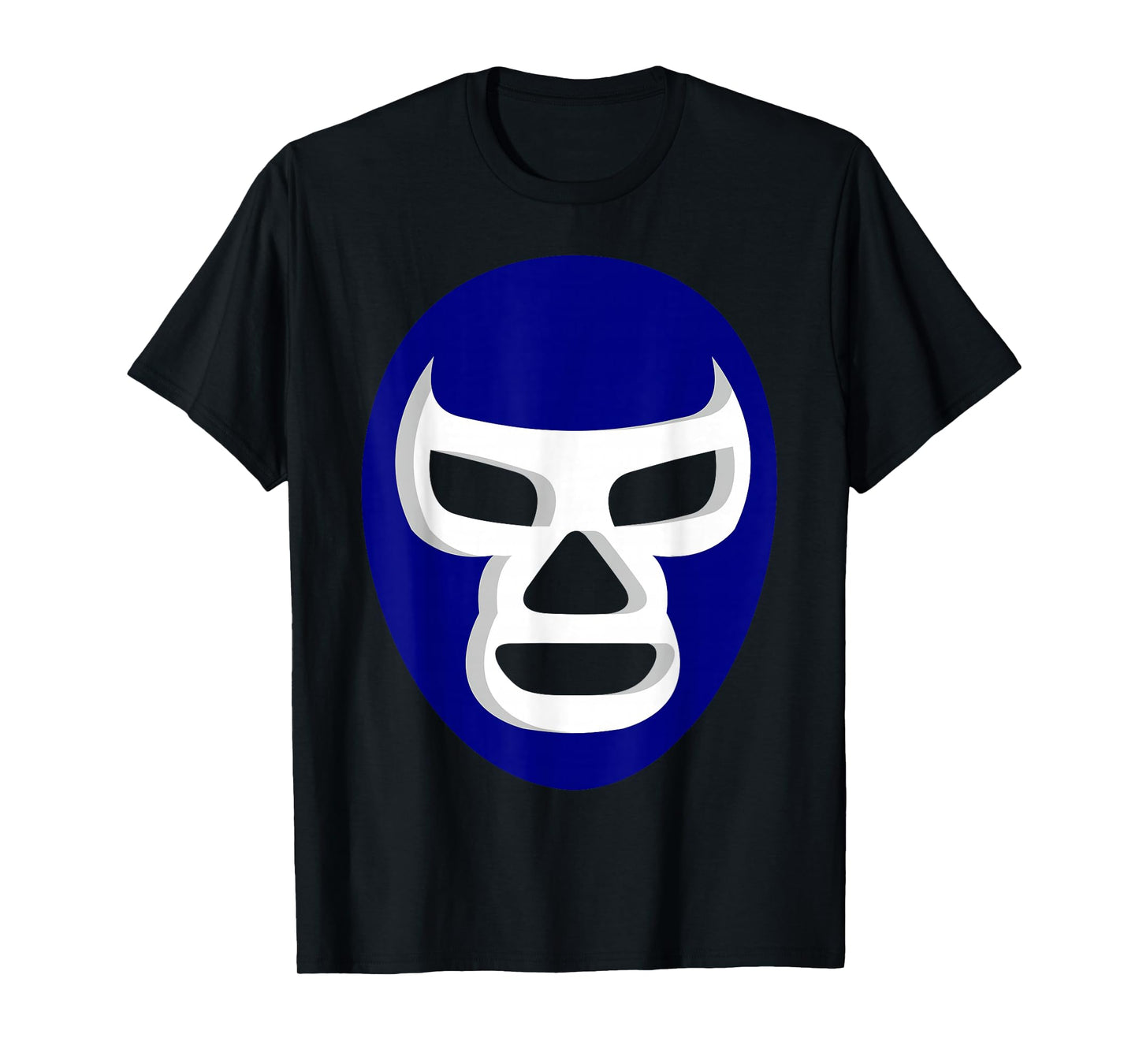 Lucha Libre Mask Mexican Wrestler Blue Demon Shirt T-Shirt