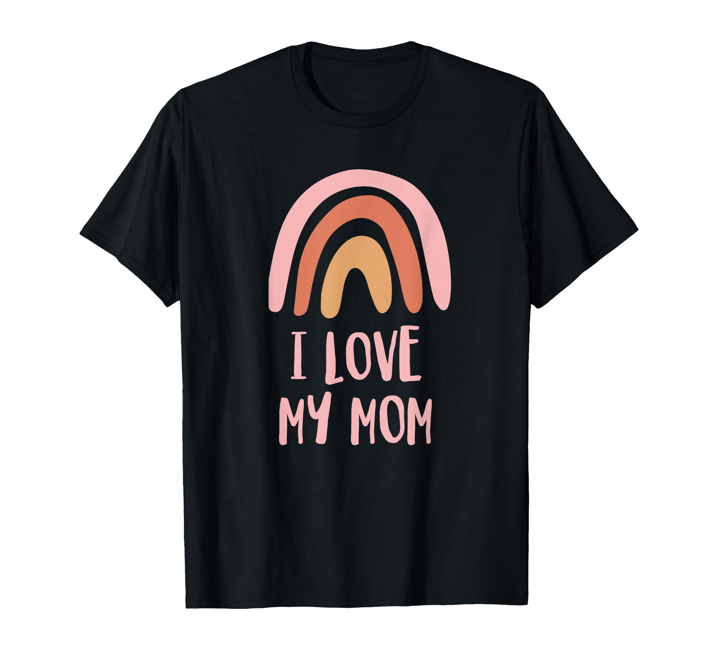 I Love My Mom Retro Vintage Cool T-Shirt