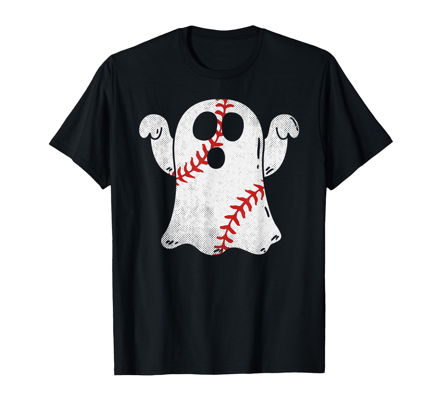 Baseball Ghost Baseball Lover Halloween Costume T-Shirt
