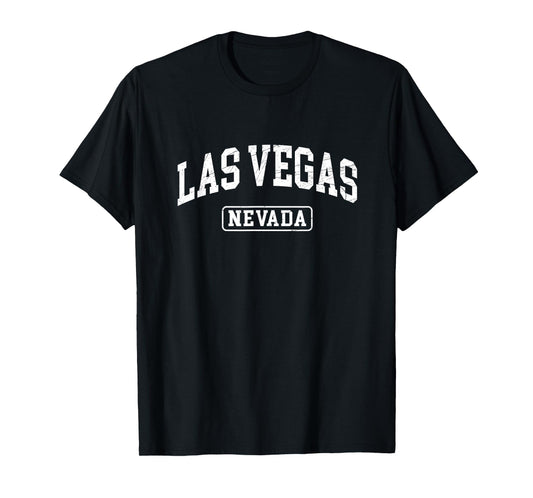 Las Vegas - Nevada - Retro/Worn Style Design - Classic T-Shirt