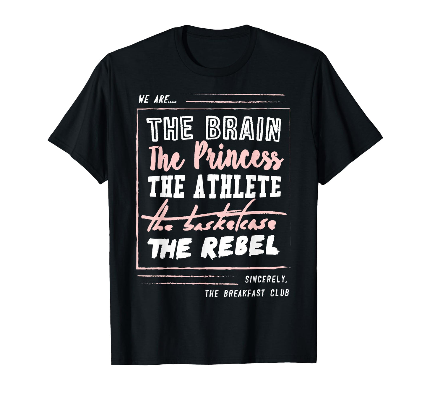 Breakfast Club We are... Club Roster T-Shirt