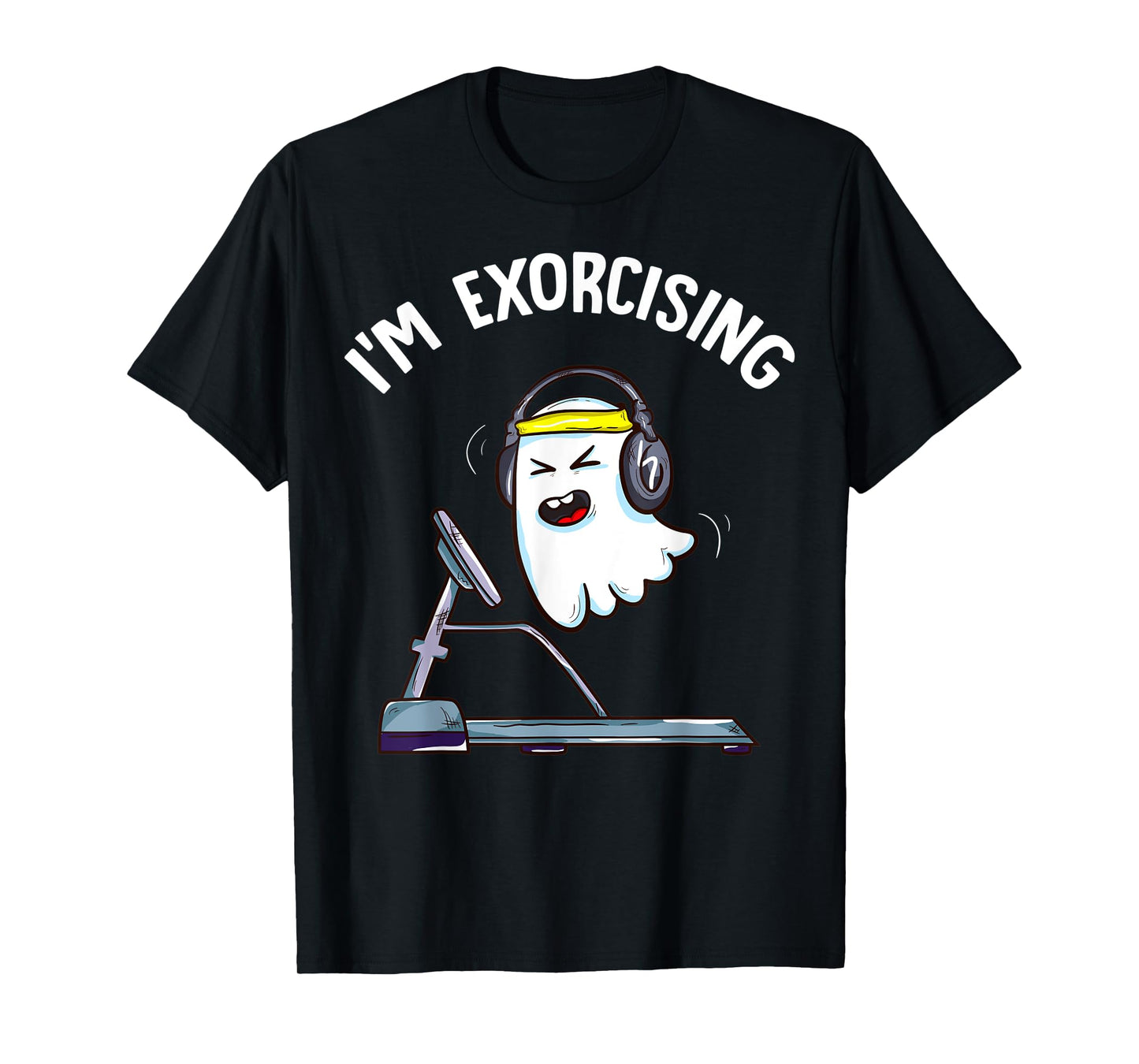 I'm Exorcising Ghost Pun Halloween Exorcist T-Shirt