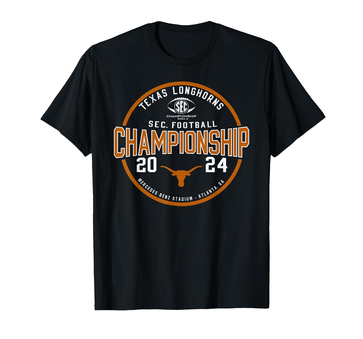 Texas Longhorns SEC Championship 2024 Football Game T-Shirt