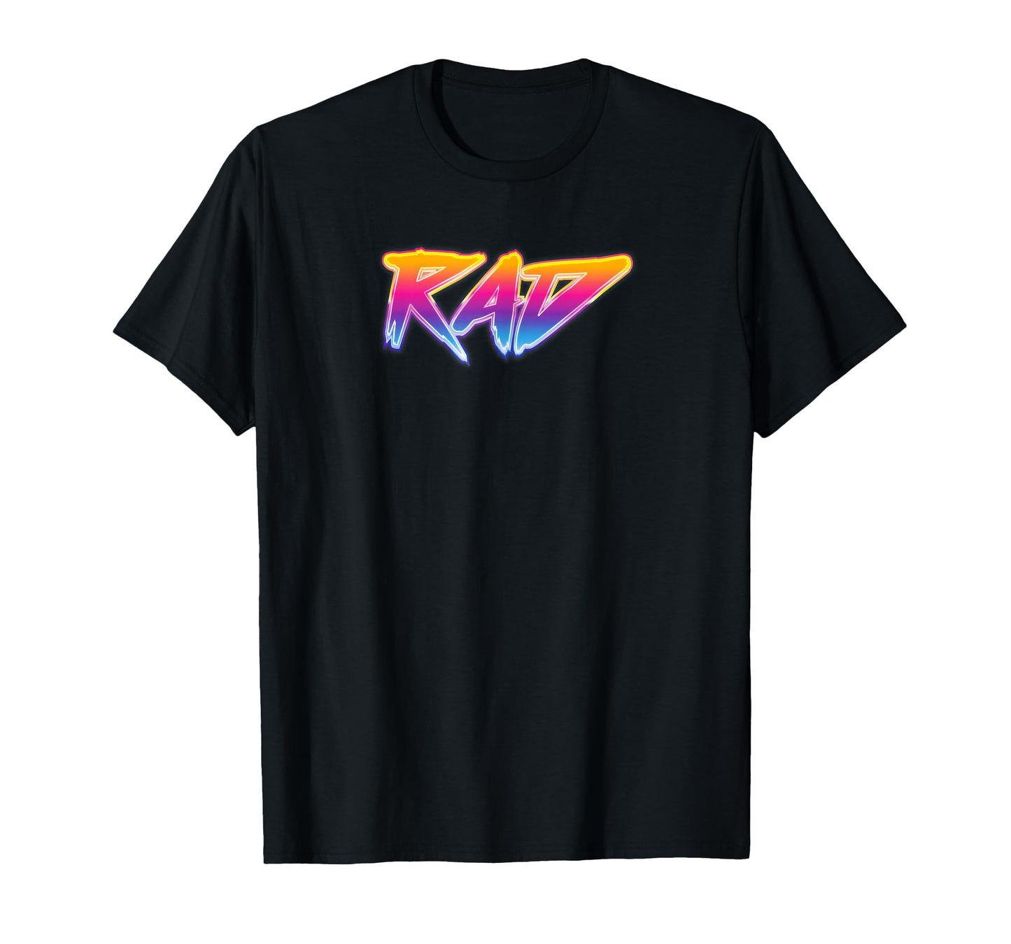 Rad Retro 80s 90s Vintage Look: Outrun Radical T-Shirt