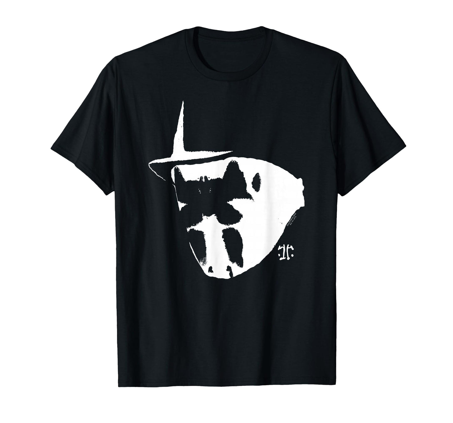 Watchmen Rorschach Mask and Symbol T-Shirt