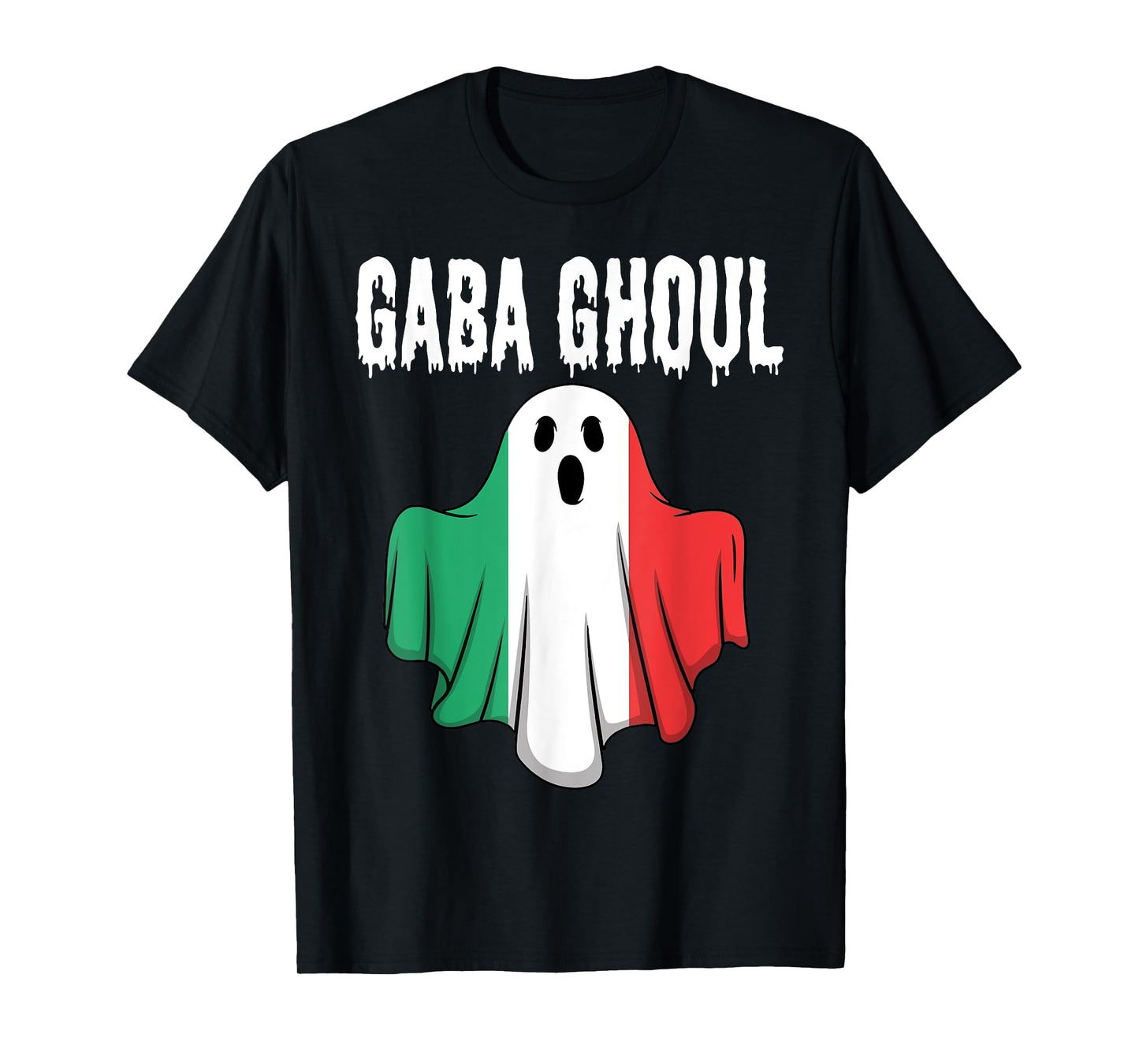 GABA Ghoul Ghost Deli Meat Funny Spooky Halloween Italy T-Shirt