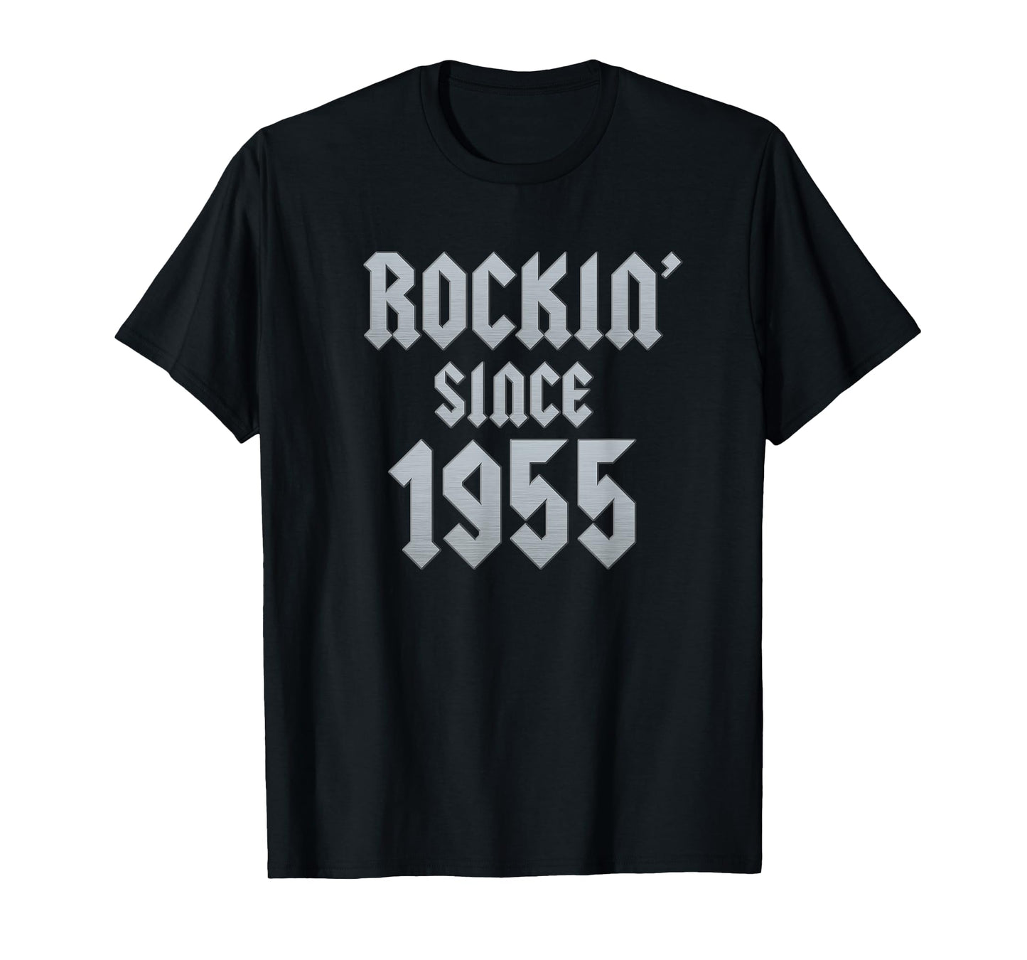 70 Year Old Rockin' Since 1955 70th Birthday T-Shirt