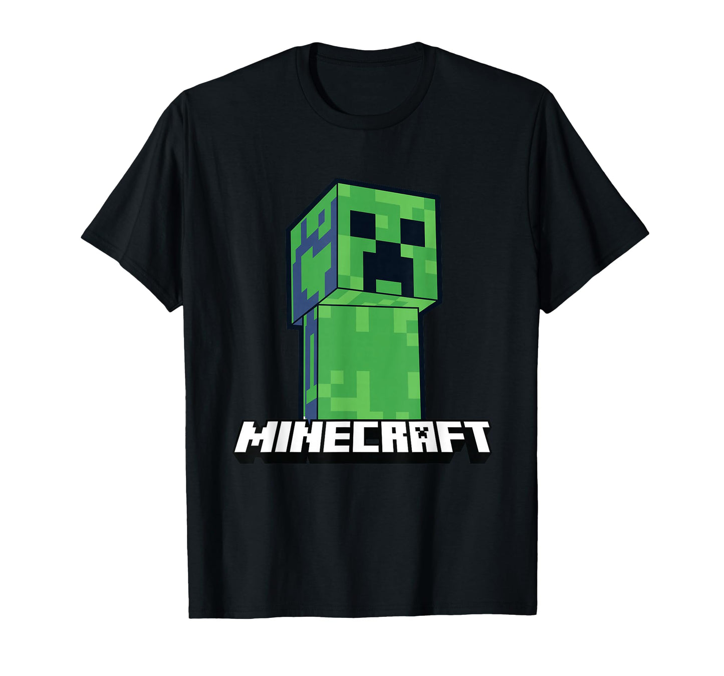 Minecraft Big Creeper Face T-Shirt