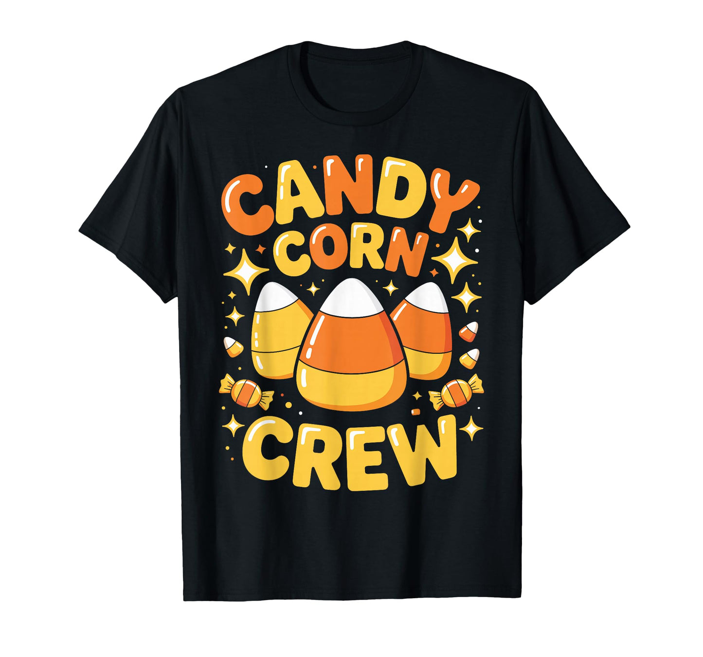 Candy Corn Crew - Halloween Costume Men Women T-Shirt
