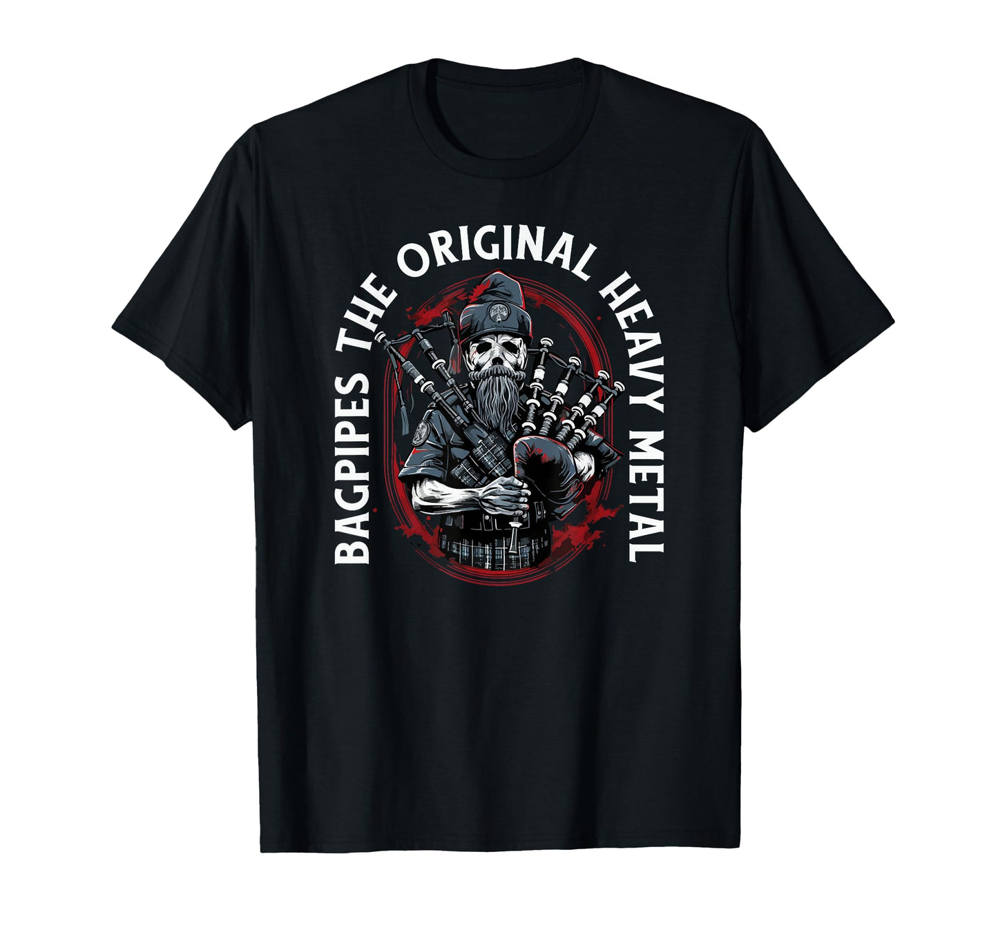 Bagpiper Bagpipes-Music Scotland Bagpipe-Sound Bagpipe T-Shirt