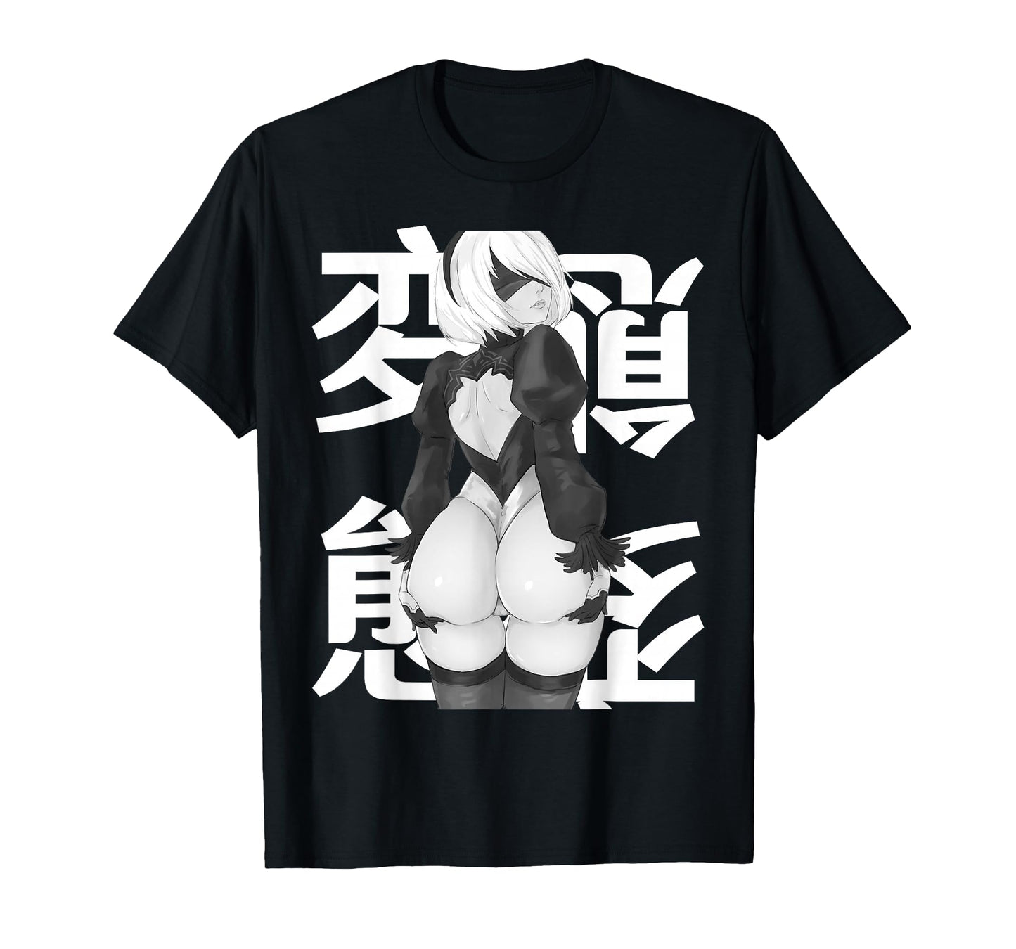 Warrior Waifu Anime Otaku Manga T-Shirt