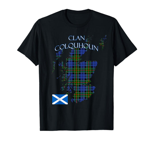 Colquhoun Scottish Clan Tartan Scotland T-Shirt