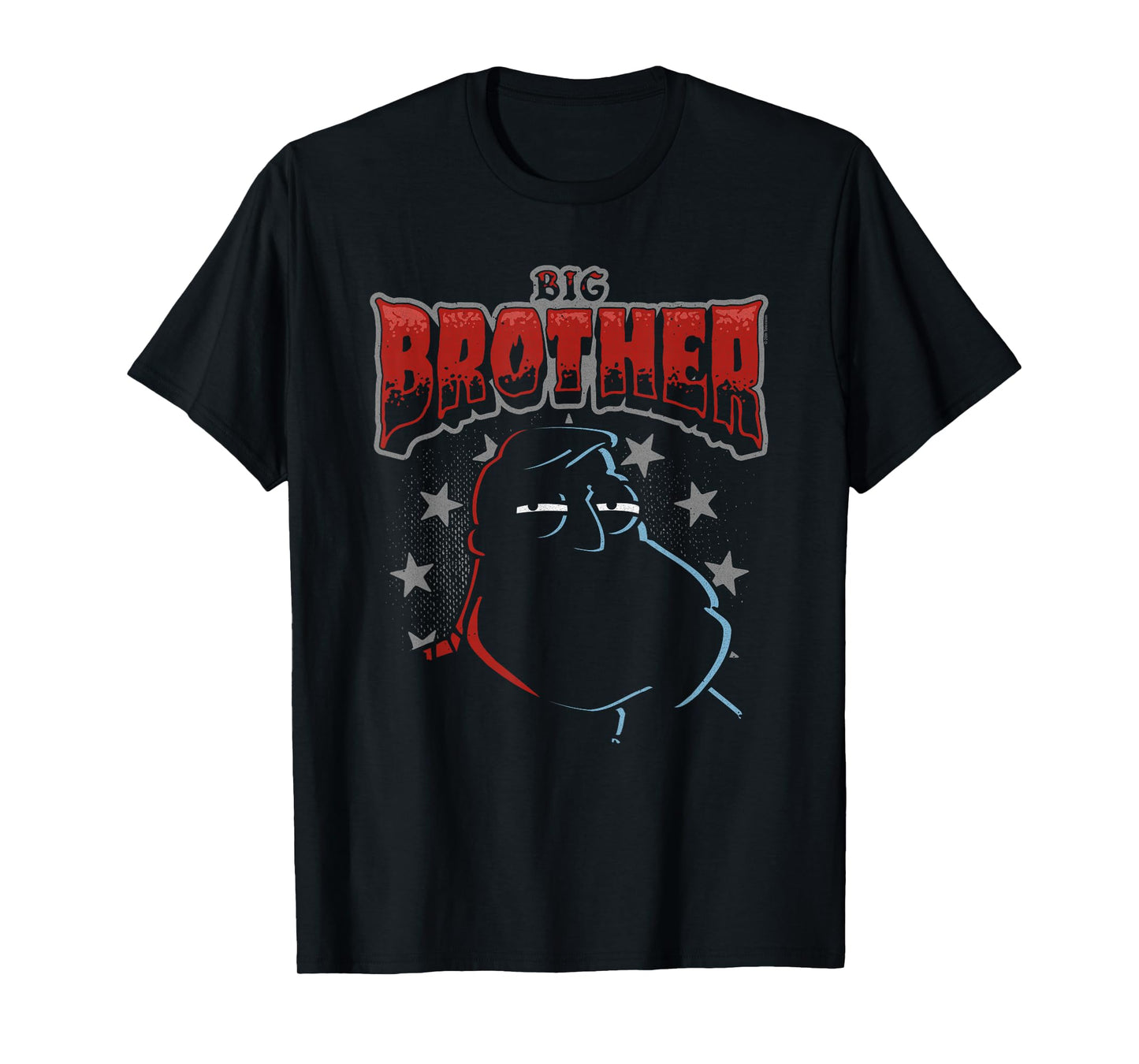 American Dad Big Brother is Watching Stan Silhouette Cartoon T-Shirt