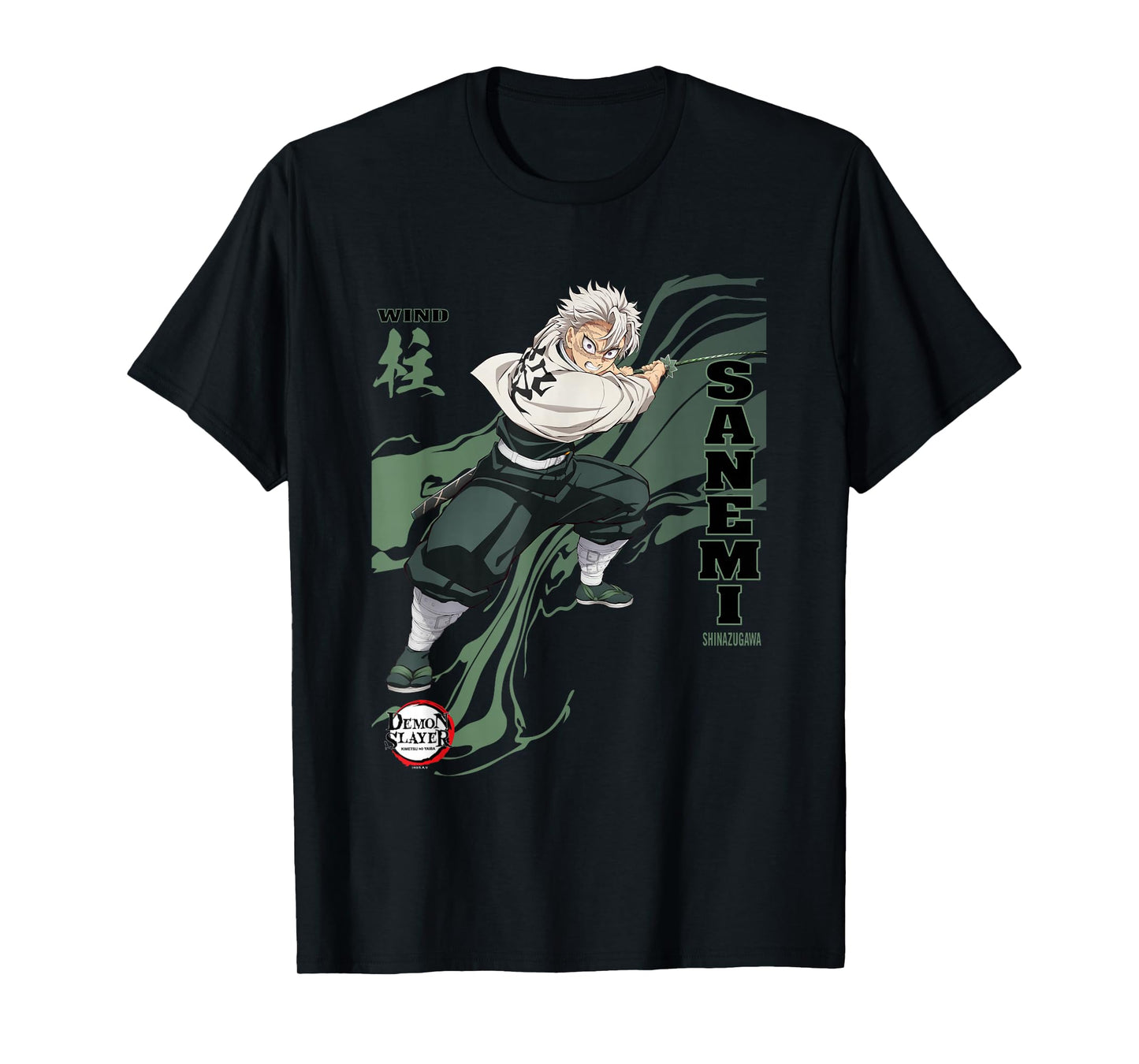 Demon Slayer: Infinity Castle Sanemi Shinazugawa Art T-Shirt