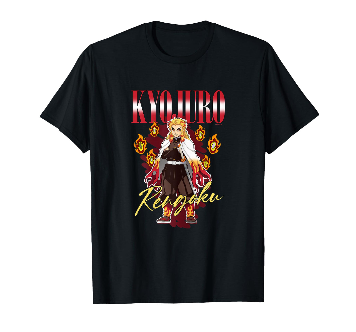 Demon Slayer: Kimetsu no Yaiba Rengoku Flame Hashira Classic T-Shirt