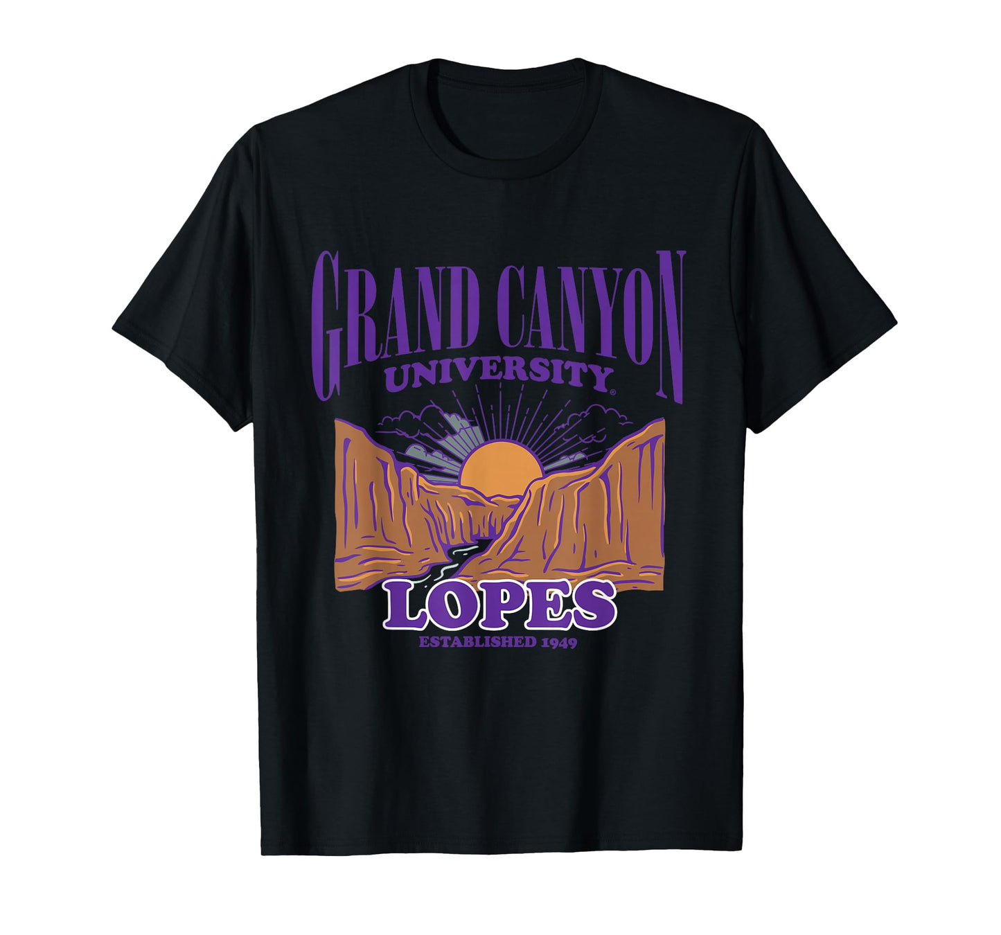Grand Canyon Lopes | Official NCAA Merch | NCAFGCU010 T-Shirt