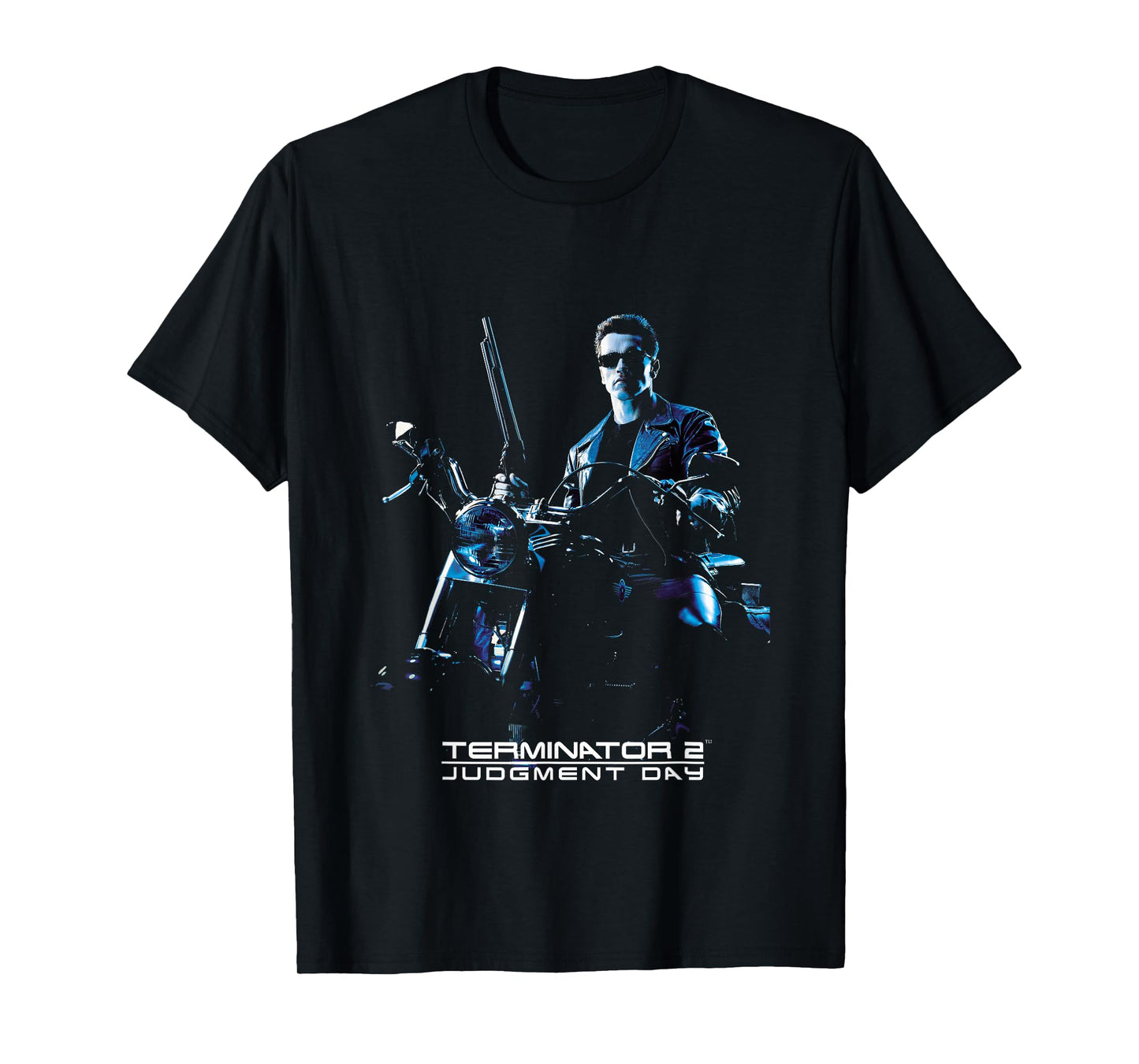 Terminator 2 Judgement Day Theatrical Poster T-Shirt