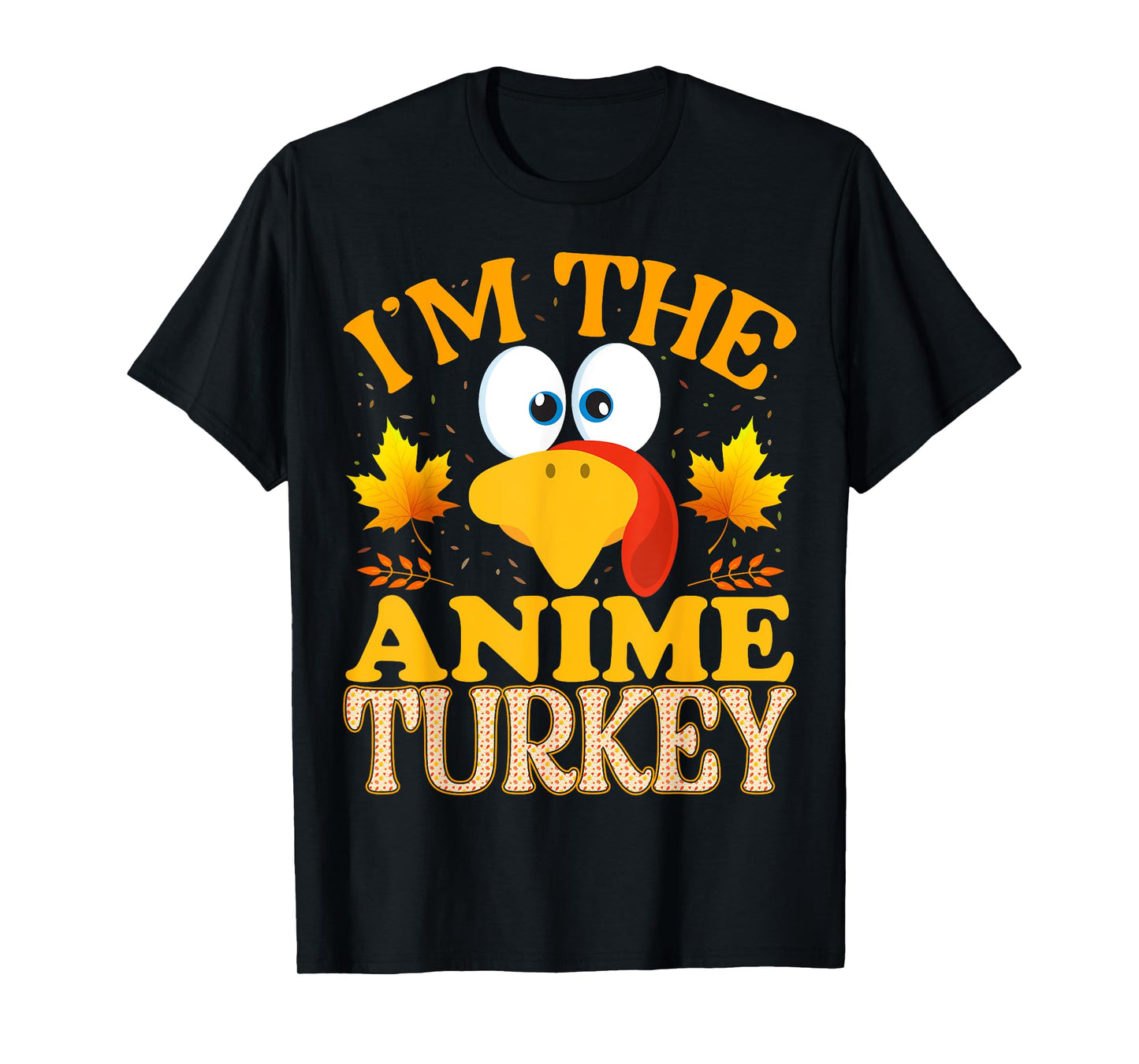 Thanksgiving I'm The Anime Turkey Matching T-Shirt