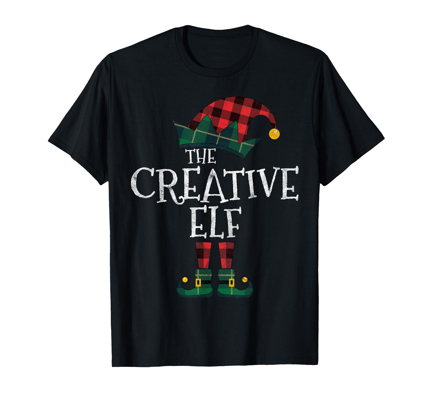 The Creative Elf Matching Family Group Gift Funny Christmas T-Shirt
