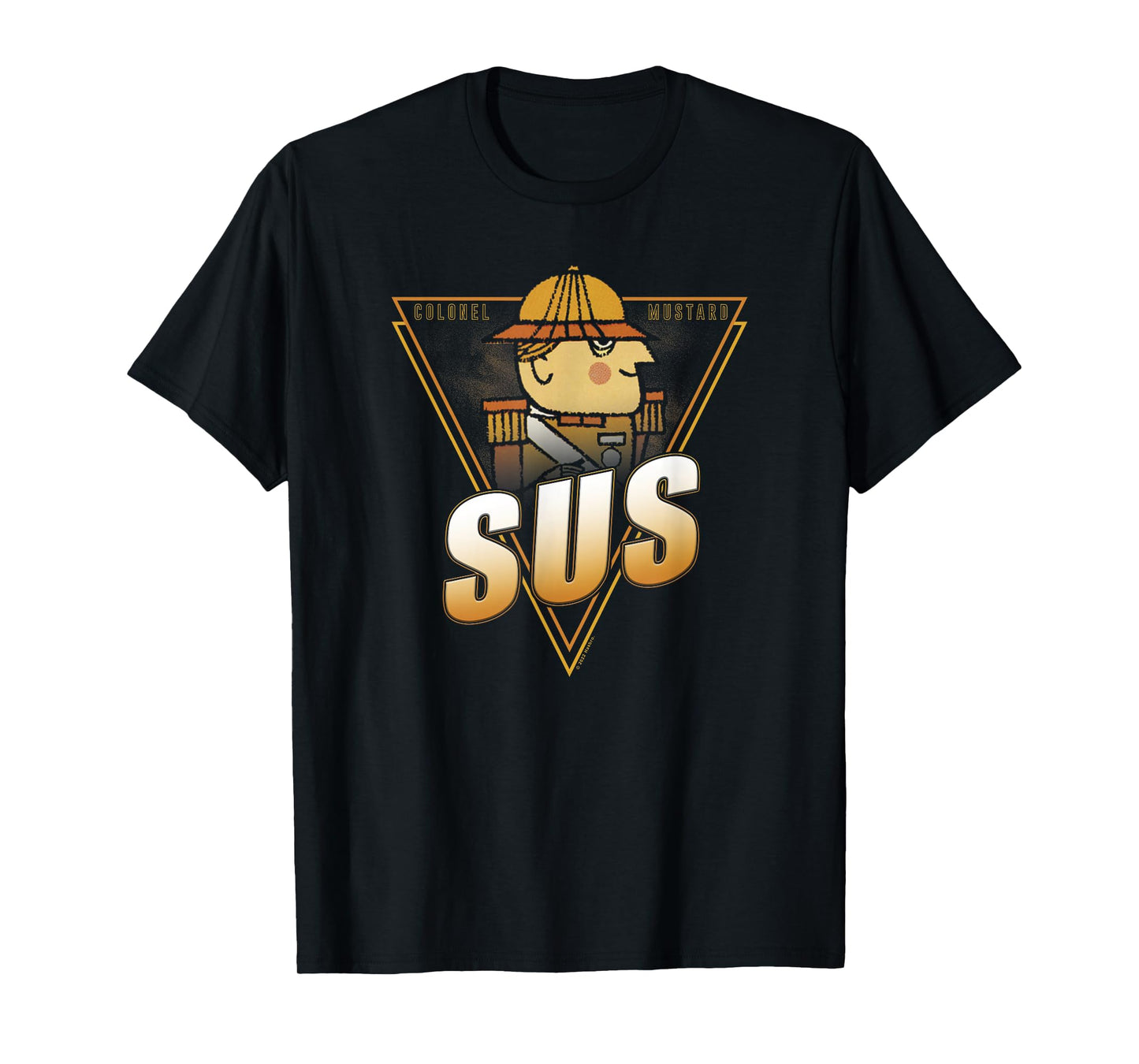 Clue Colonel Mustard SUS Poster T-Shirt