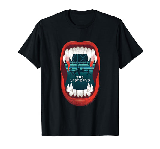 The Lost Boys Fangs Illustration T-Shirt Small