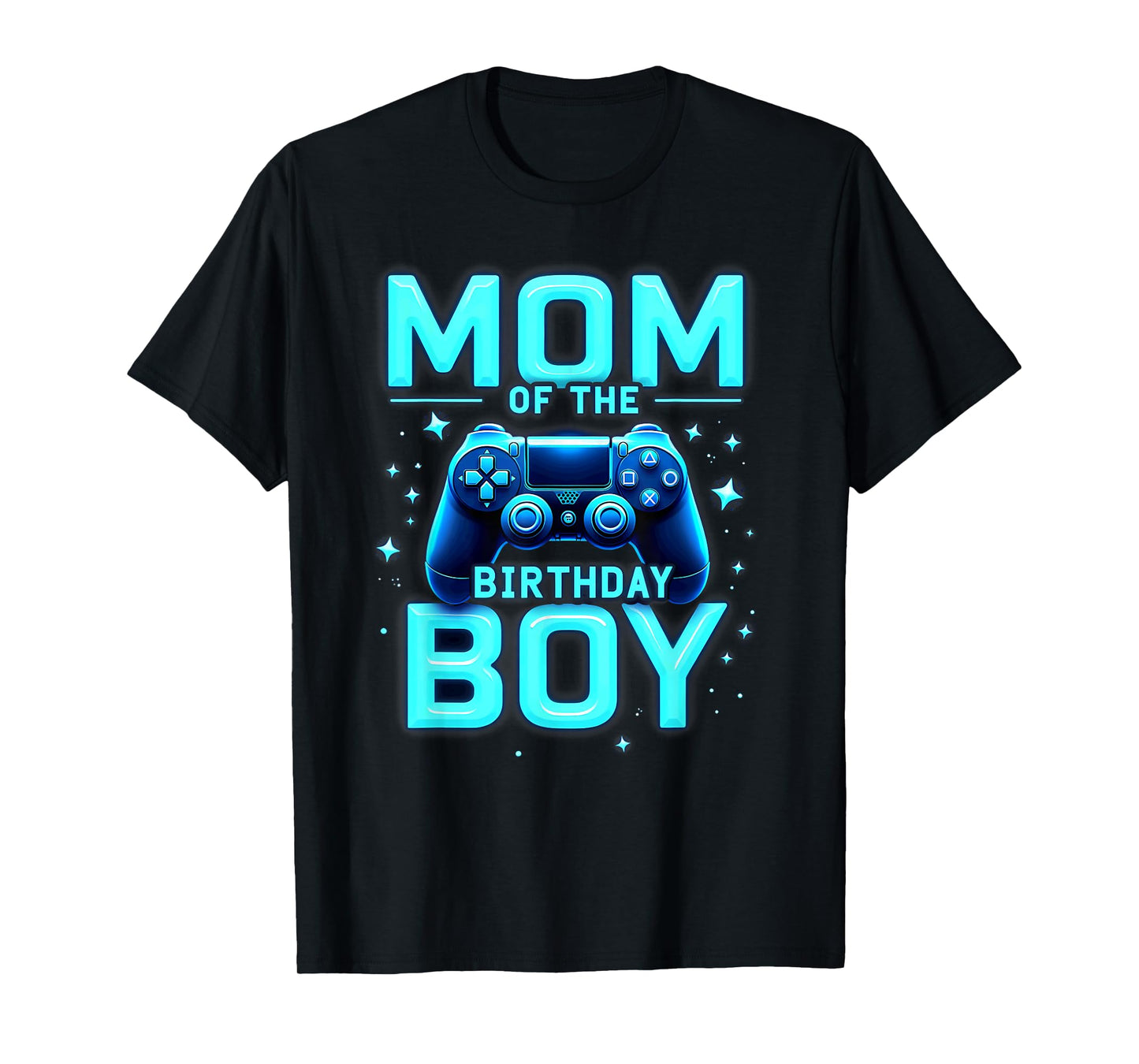 Mom Of The Birthday Boy Video Gamer Gaming T-Shirt