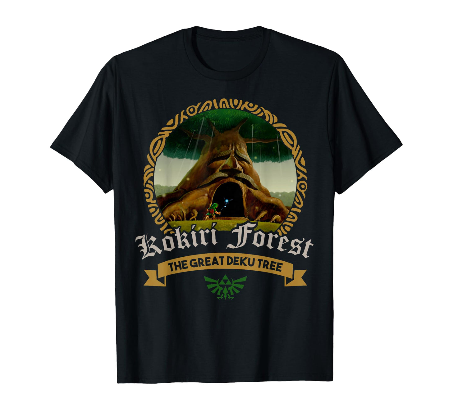 The Legend of Zelda Kokiri Forest The Great Deku Tree T-Shirt