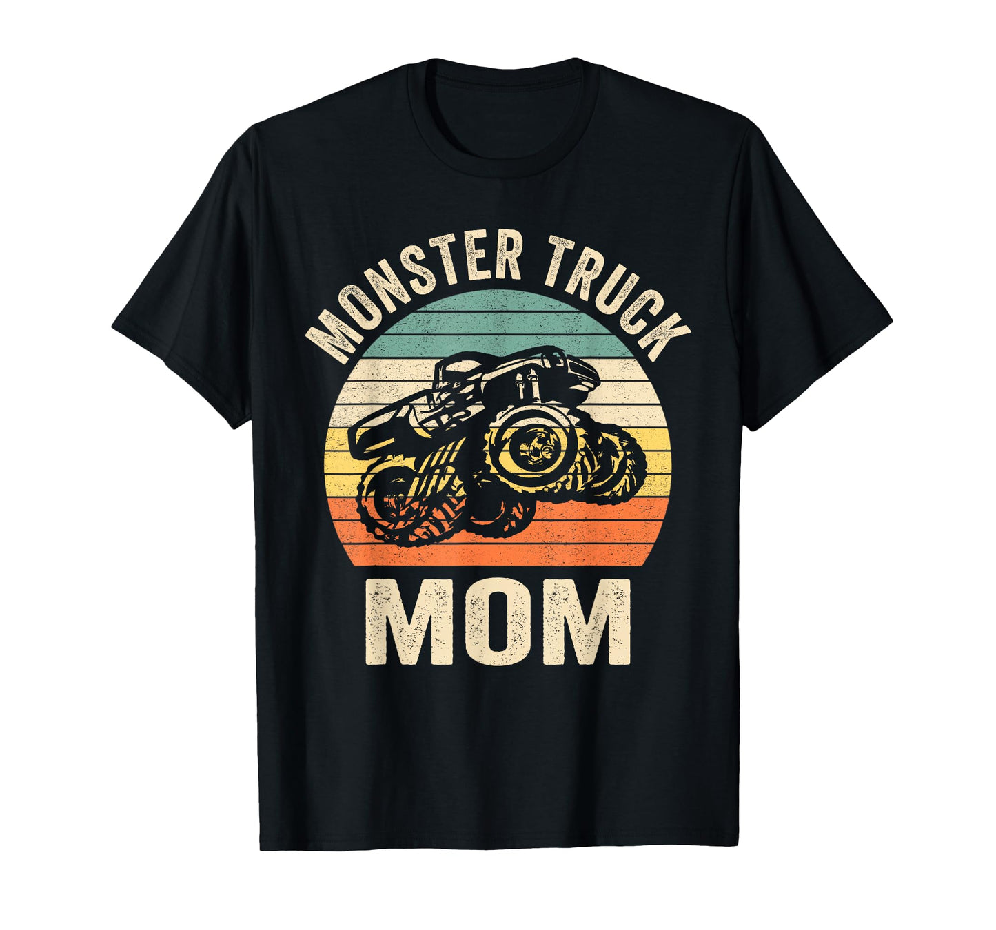 Monster Truck Mom Retro Vintage Monster Truck T-Shirt