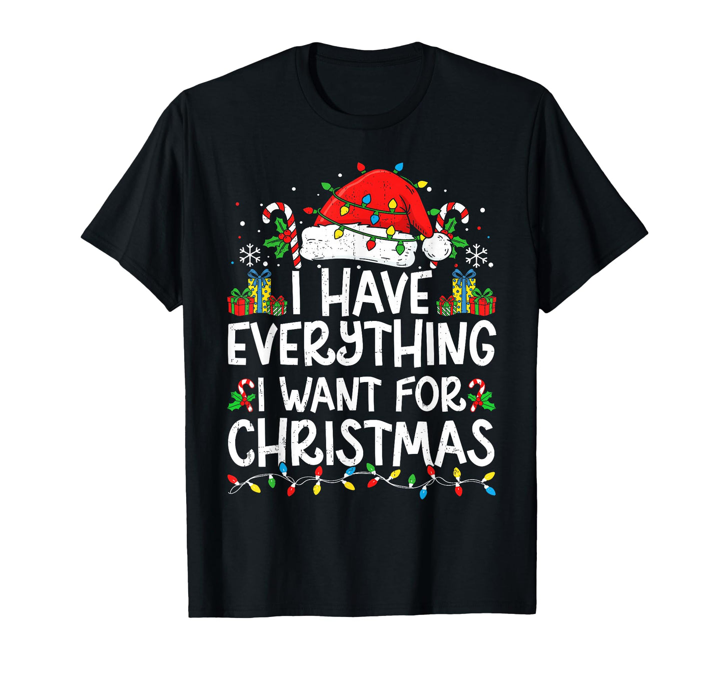 Couple Matching Funny Christmas Shirt It’s Me I’m Everything T-Shirt
