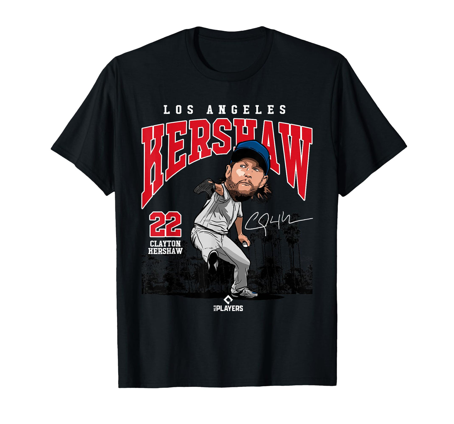 Clayton Kershaw | Los Angeles MLB Player League | MLBKER4042 T-Shirt