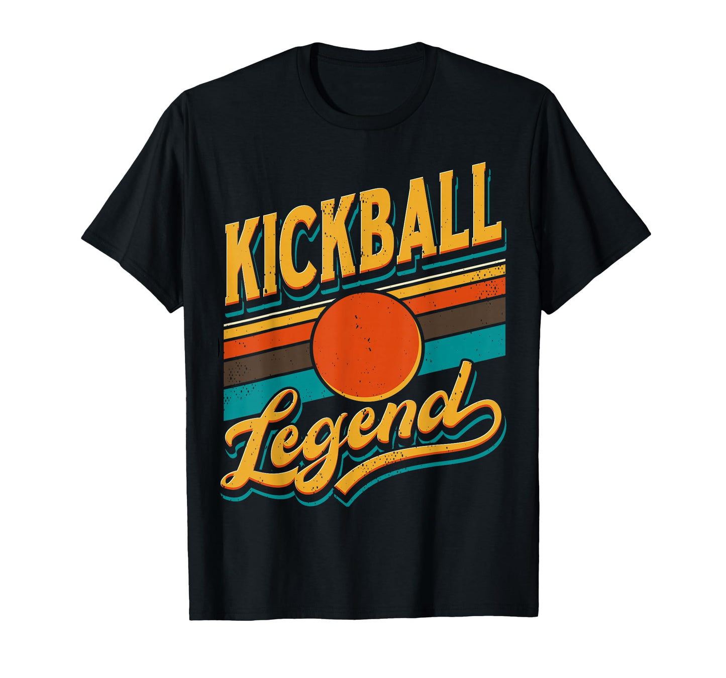 Kickball Legend Retro | Kick Ball Player T-Shirt
