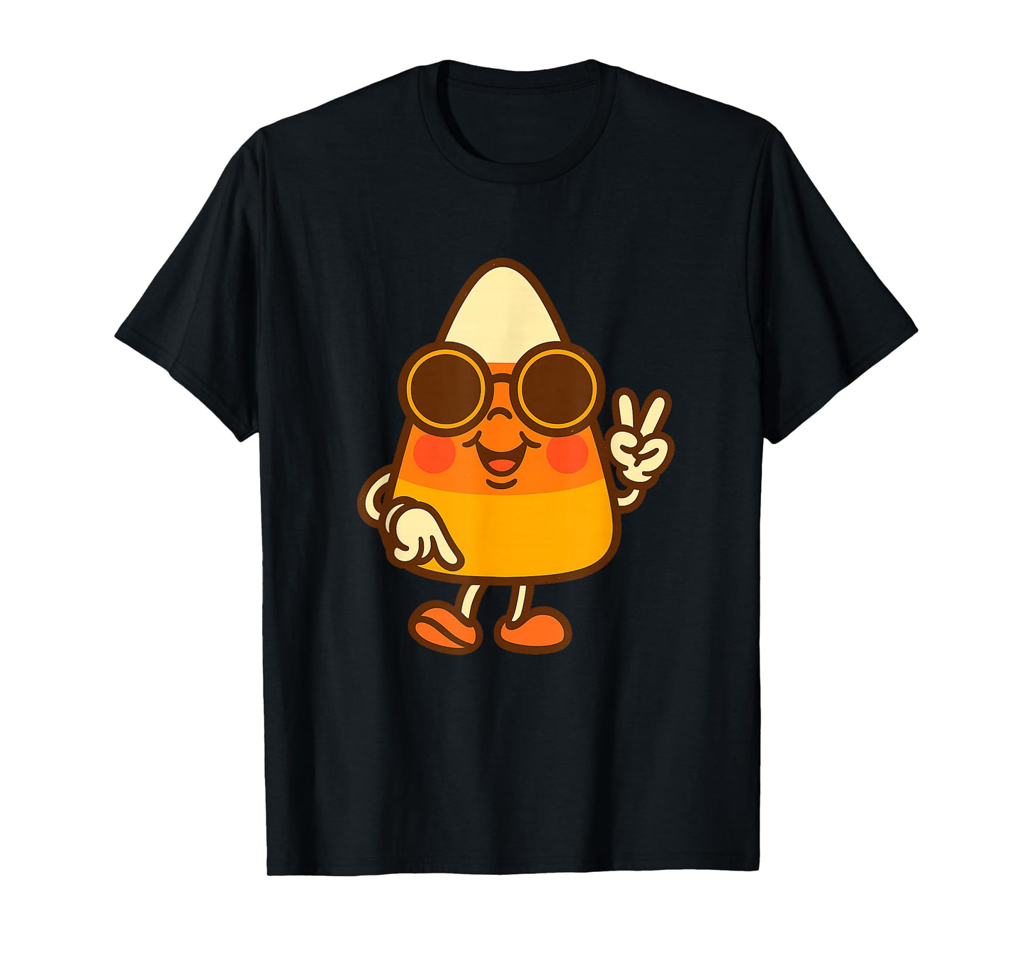 Halloween Costume Retro 90s Candy Corn T-Shirt