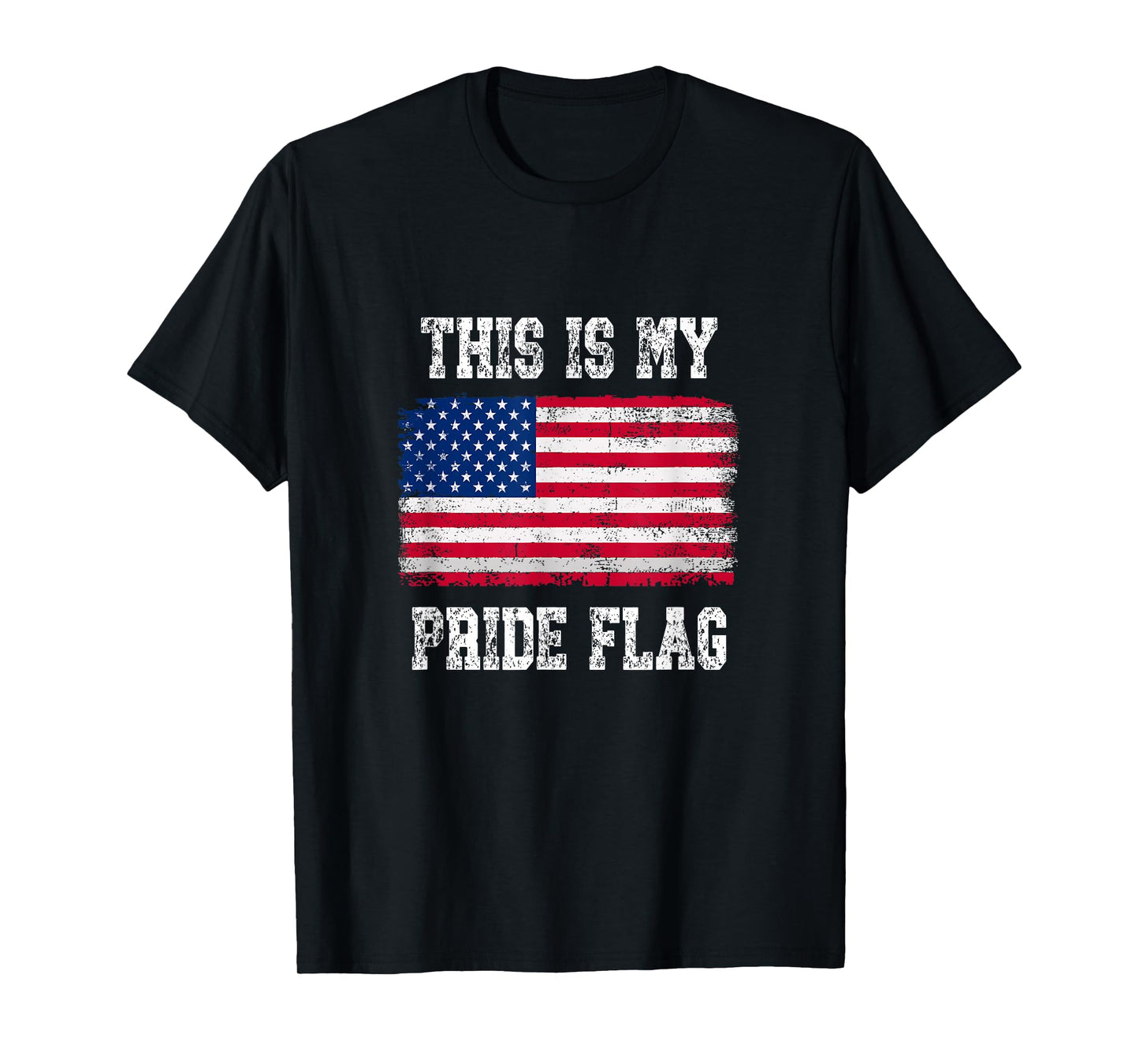 Patriotic American This is My Pride Flag USA T-Shirt