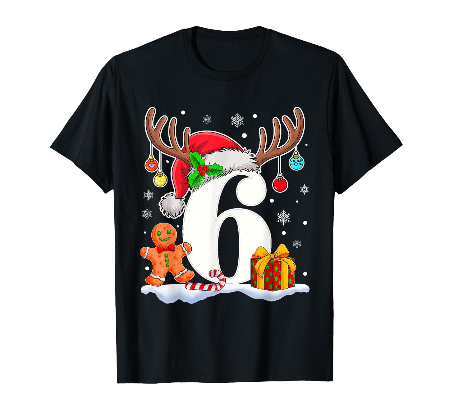 Funny 67 Six Seven Meme Couple Pajamas Matching Christmas T-Shirt
