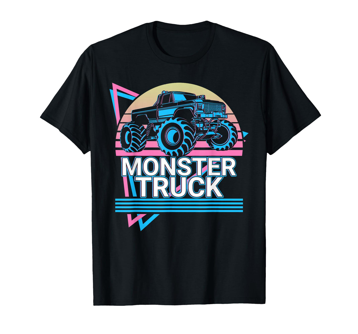 Monster Truck Retro T-Shirt