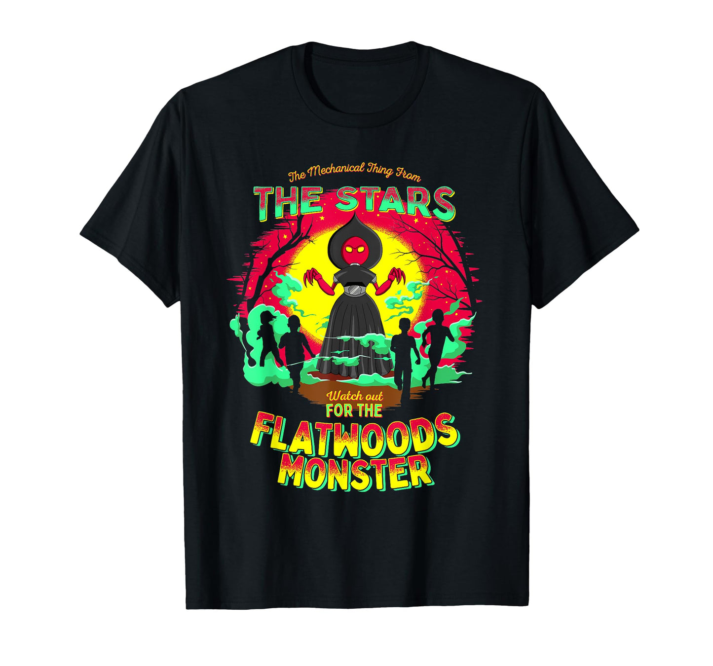 Flatwooods Monster Alien Braxie Braxton County WV Cryptid T-Shirt