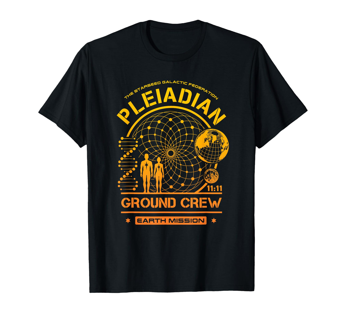 Pleiadian Starseed Earth Mission Ground Crew T-Shirt