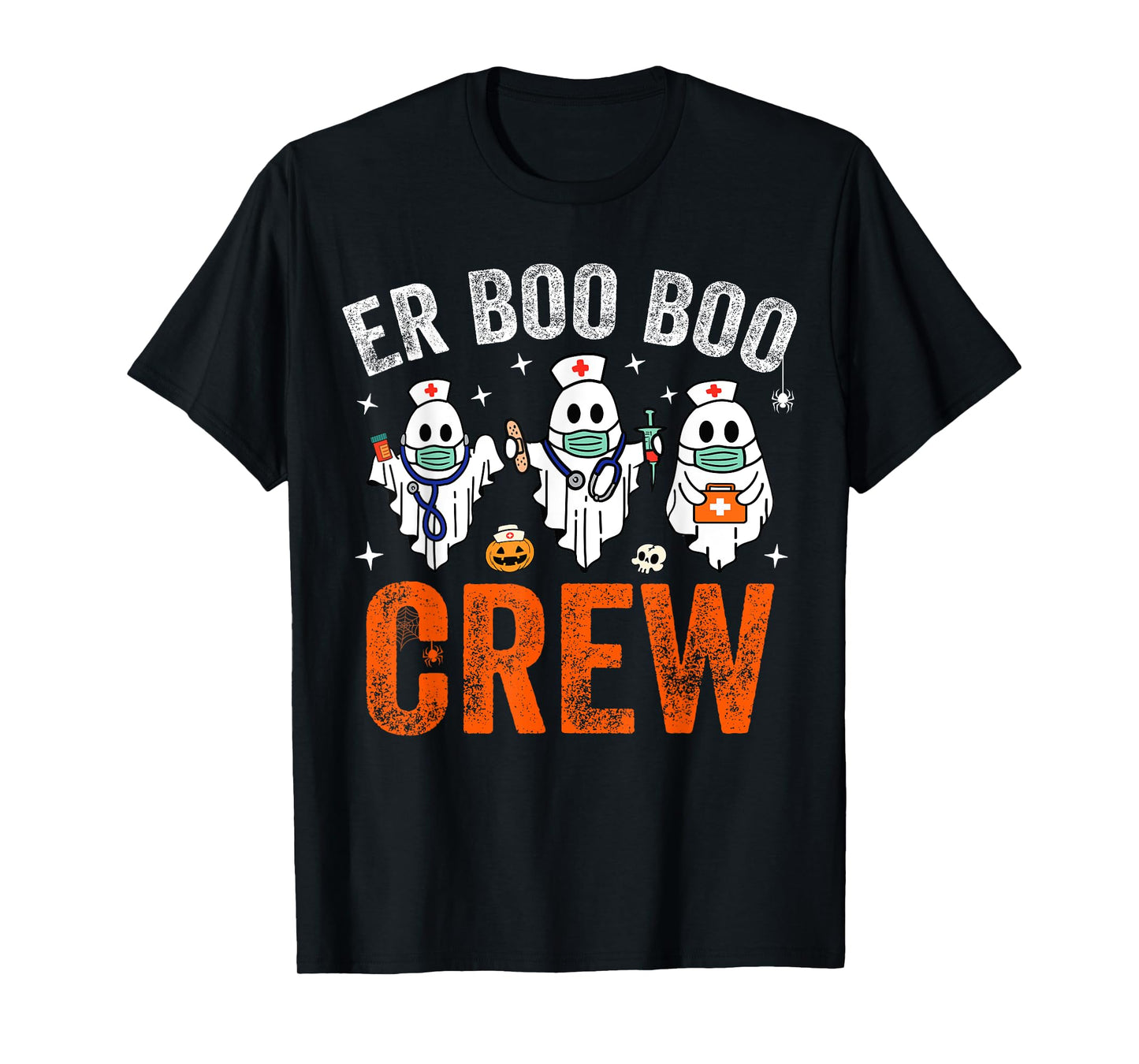 Emergency Room Nurse Crew Funny Halloween ER Nurse Costume T-Shirt
