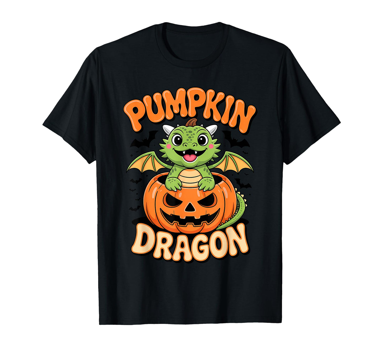 Pumpkin Patch Dragon Bearded Dragons Halloween T-Shirt