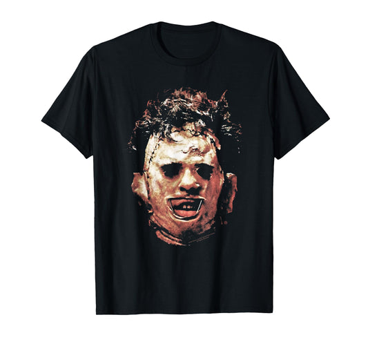 The Texas Chainsaw Massacre Leatherface Portrait Horror T-Shirt