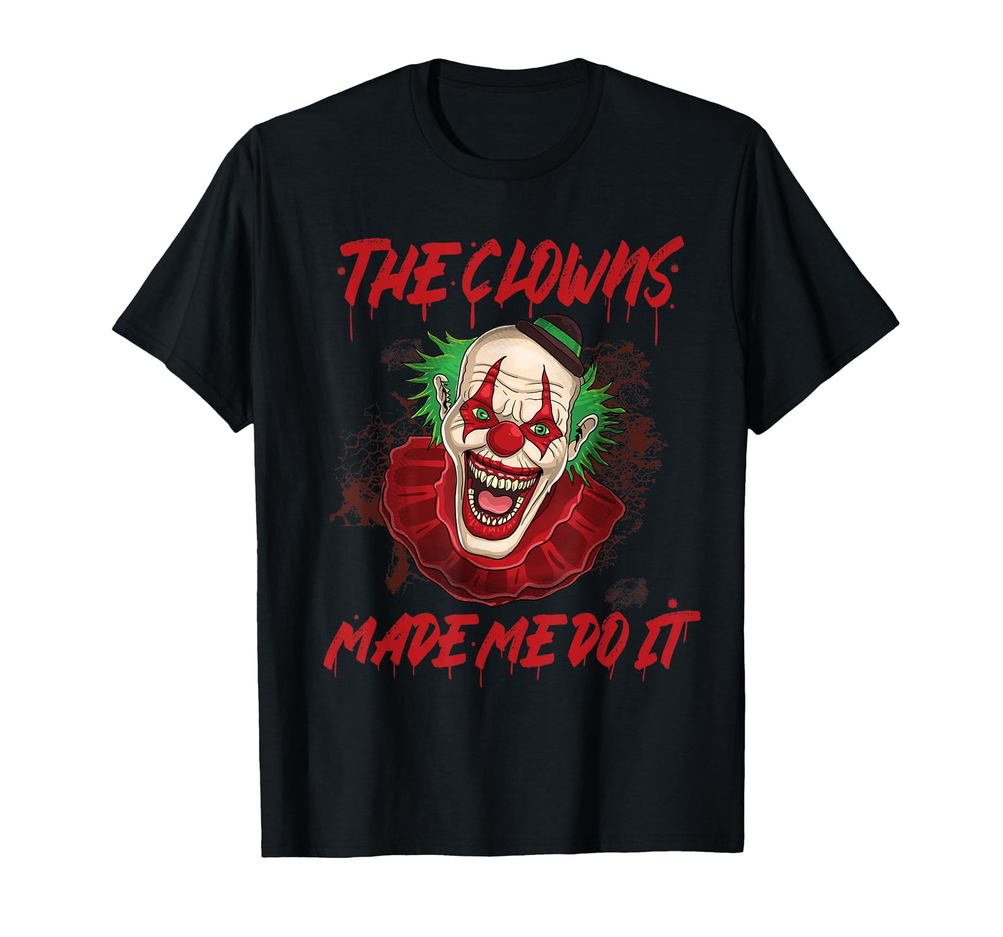 Halloween Clown Free Hugs KIller Evil Laughing Joker Scary T-Shirt